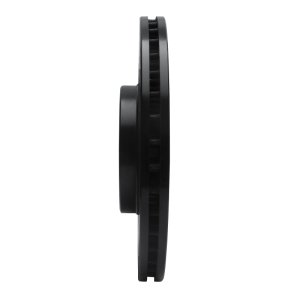 Volvo S60 Brake Rotor (1) - Front Left - R1 Concepts - Drilled & Slotted - Black - `03-`09